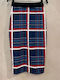 Bleistift Midi Rock Geprüft Tartan Blue, Blue