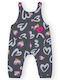 Kids' Overall Grey-anthracite