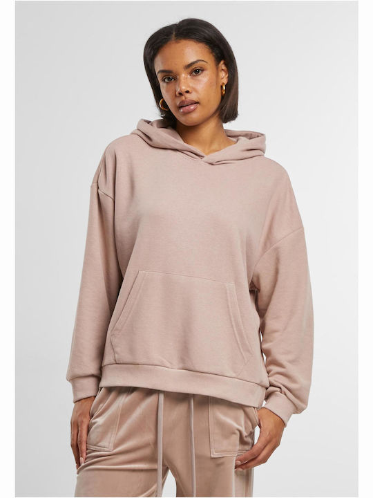 Urban Classics Ladies Lang Damen Sweatshirt Kap...