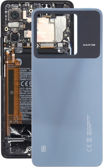 Καπάκι Μπαταρίας Μπλε για Xiaomi Poco X6