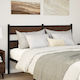 vidaXL Metallic Brown Bed Headboard 146cm