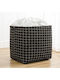 ecarla Children's Storage Basket made of Fabric Black Shapes Black 1pcs
