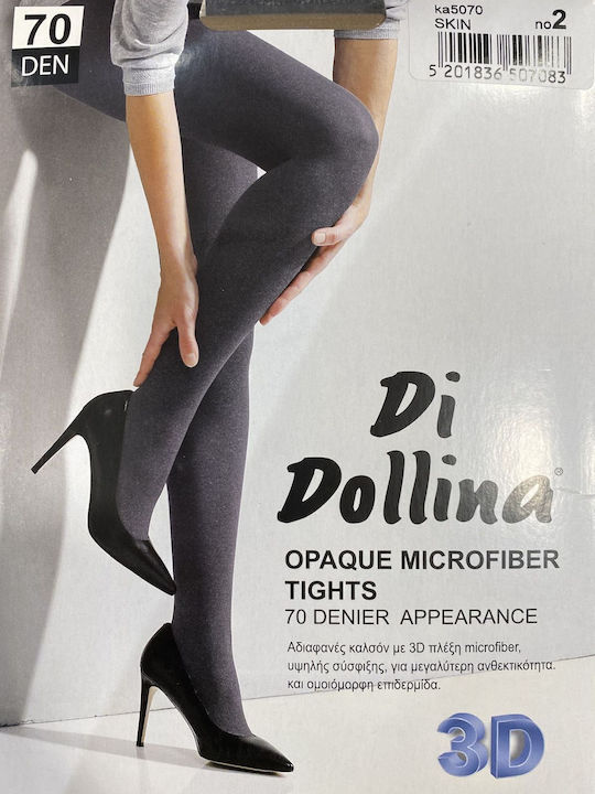 Dollina Οpaque Γυναικείο Καλσόν 70 Den Δέρμα
