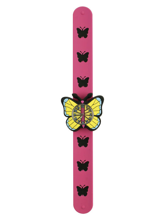Ceas Clasic World Pentru Copii Fuchsia