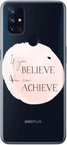 Oneplus Nord 10 If You Believe Transparent Silicone Tpu Θήκη