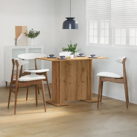 Artisan Dining Table Wooden Oak 110x60x75cm
