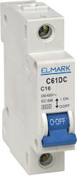 Elmark Automatic Circuit Breaker Single-pole 41174