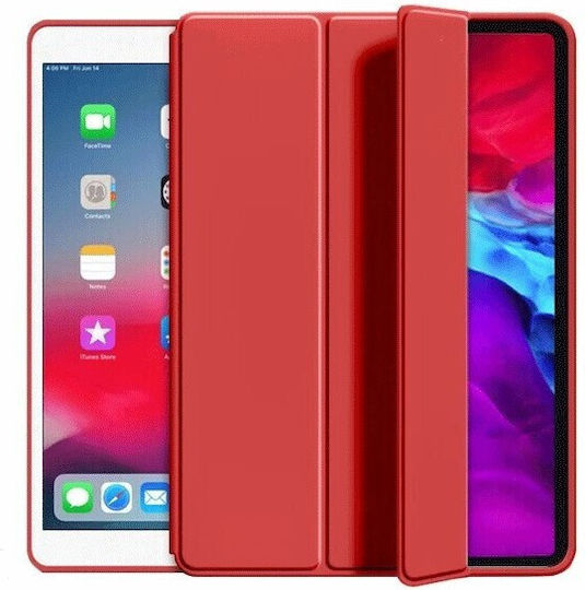 Flip Cover Κόκκινη (Samsung TAB S7 Plus, S8 Plus, S9 Plus, S7 FE)