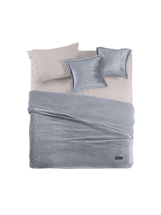 Guy Laroche Bolzano Set Blanket Sherpa Single 1...