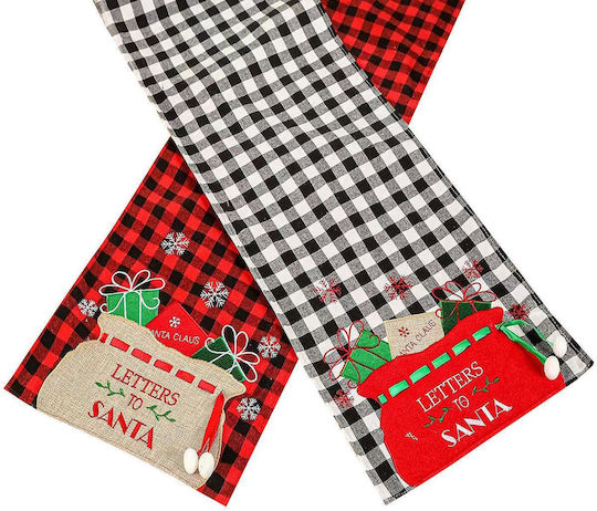 XMASfest Χριστουγεννιάτικο Τραπεζομάντηλο Υφασμάτινο Ράνερ 180x33εκ. (Διάφορα Σχέδια/Χρώματα)