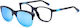 Nanovista Quest 3.0 Kindlich Kunststoff Brillenrahmen Blau