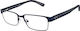Armani Exchange Men's Metal Prescription Eyegla...