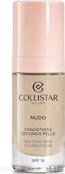 Collistar Second Skin Лилаво/бяло SPF15 #2n-bei...