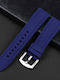 Gummi-Armband Blau 22mm