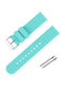 Rubber Strap Light Blue 20mm