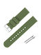 Rubber Strap Green 22mm