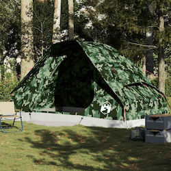 vidaXL Campingzelt Iglu Grün für 6 Personen