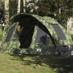 vidaXL Camping Tent Tunnel Green for 2 People vidaXL Camping Tent Tunnel Green for 2 People