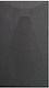 Tema Rectangular Acrylic Shower Gray 80x120x2.5cm