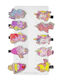 4teen-4ty Unicorn Set Kids Hair Clips with Unicorn Hair Clip 10 Pieces (Various Designs) 1pc