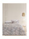 Nima Florian Kissenbezug-Set Flanell mit Umschlagumschlag Gray 50x70cm.
