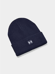 Under Armour Halftime Beanie Unisex Σκούφος Πλεκτός σε Navy Μπλε χρώμα Under Armour Halftime Beanie Unisex Σκούφος Πλεκτός σε Navy Μπλε χρώμα