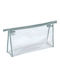 Necessaire in Gray Farbe mit Transparenz 23cm