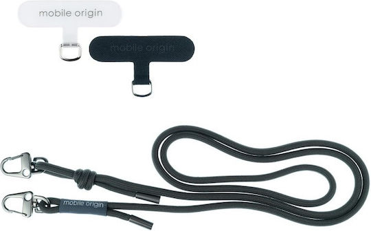 Mobile Origin Lanyard Rope Spinner 6 Mm Adjustable 82-163cm Black