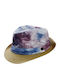 Kids' Hat Fedora Fabric Beige