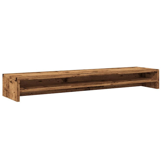 vidaXL Schreibtisch Halterung für 2 Monitore Braun (855824)