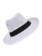 Herren-Hut Trilby Weiß