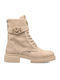 Stiefeletten Damen Beige