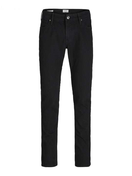 Men's Jeans Pants Elastic with Slim Fit Black