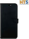 Wallet Δερμάτινο Μαύρο (Redmi Note 8 2021)