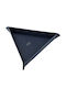 Smythson Triangle Trinket Tray Leather Navy