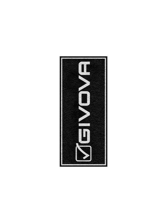 Givova Telo Fitness Πετσέτα Γυμναστηρίου Μαύρη