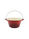 Cauldron Pot Cast Iron Enameled 10.8 L Perfect Home