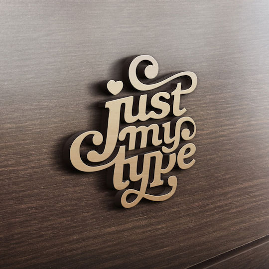 Orafol Just My Type Wooden Decoration 1pcs (Various Designs)