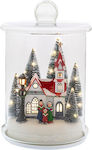 Iliadis Christmas Glass Lantern 32x20cm