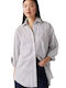 Women's Long Sleeve Shirt Blue