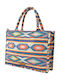 Geantă de damă Tote De mână Multicolor