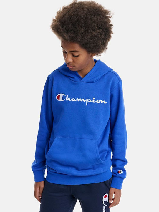 Champion Παιδικό Φούτερ με Κουκούλα και Τσέπες ...