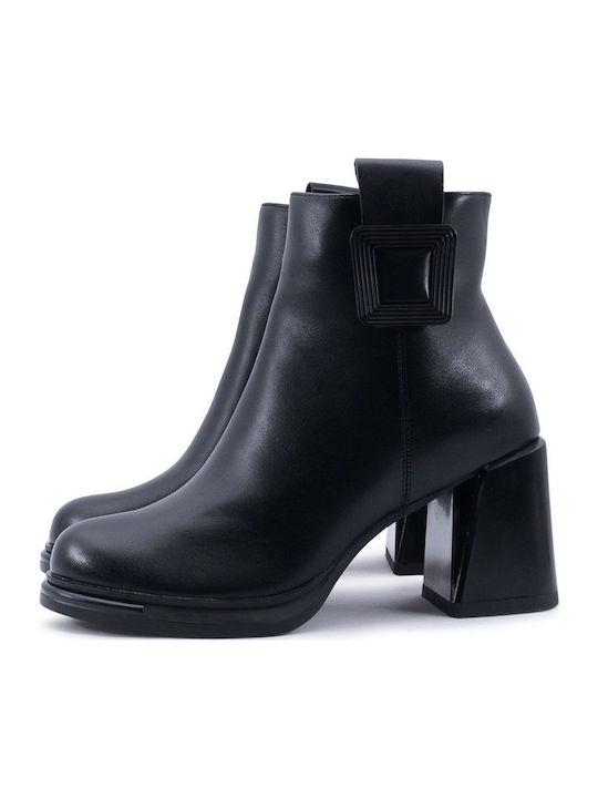 Stiefeletten Damen Schwarz