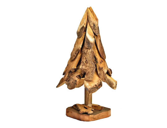 Weihnachtsdekoration Baum 44cm Beige