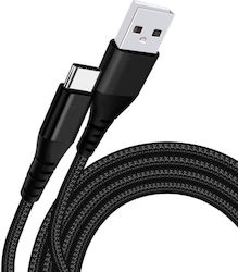 Jes USB 2.0 USB-C Masculin - USB-A 1m