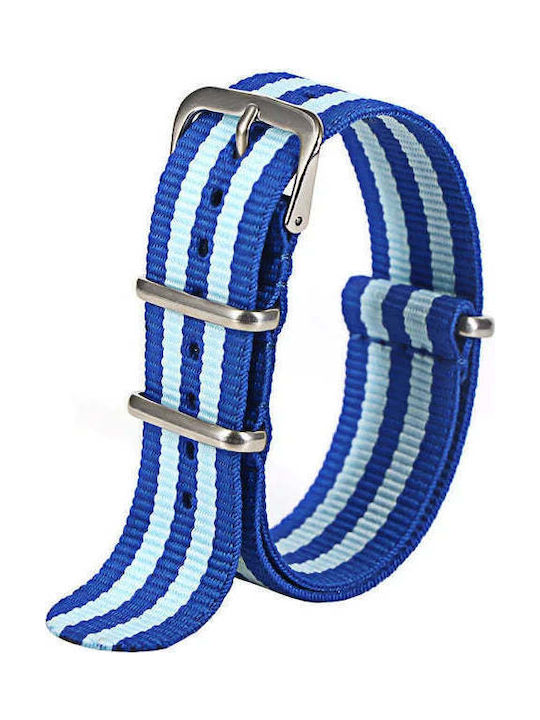 Fabric Strap Nato Light Blue 20mm
