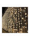 Christmas Curtain Lights LED Warm Transparent Cable 3m X 2m 240 LED Christmas Lights