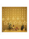 Christmas Curtain Lights Stars Warm 120l 3m Christmas Decoration Lights Warm Light