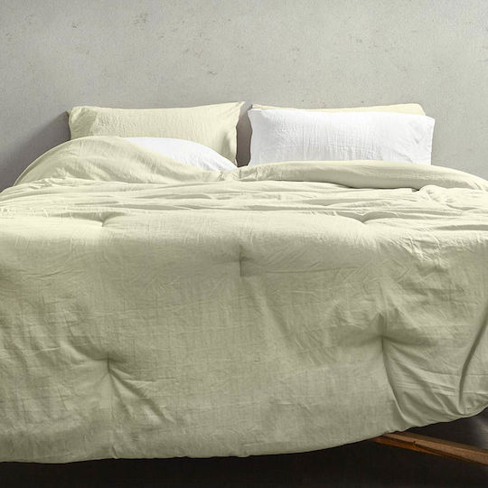 Cannon Pilotă Super Dublu 220x240cm Sage Green 280 g/mp²Gsm