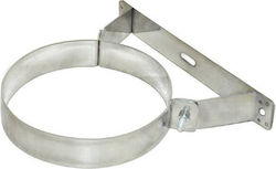 Stainless Steel Reinforced Chimney Support Inox Φ120.4